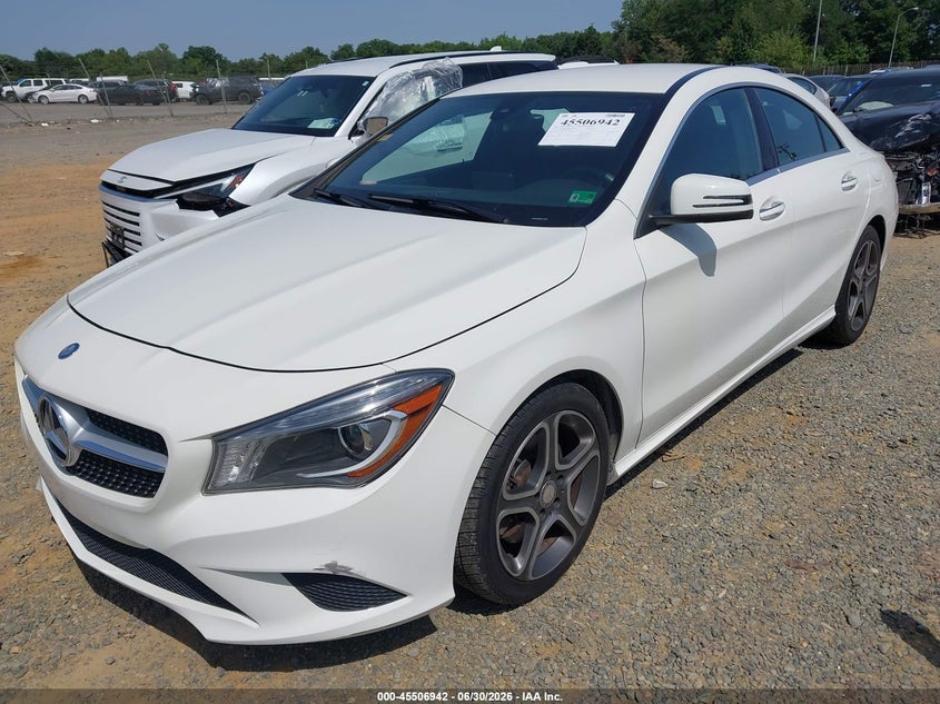 2015 Mercedes-benz Cla-klasse VIN WDDSJ4GB6FN172023 IAAI salvage auction — RIGHT REAR, Salvage Title, sold $3,550 on 2026-07-27 (photo 2)