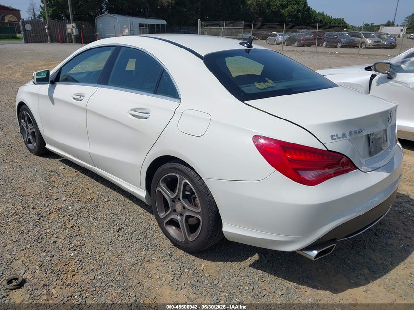 2015 Mercedes-benz Cla-klasse VIN WDDSJ4GB6FN172023 IAAI salvage auction — RIGHT REAR, Salvage Title, sold $3,550 on 2026-07-27 (photo 3)