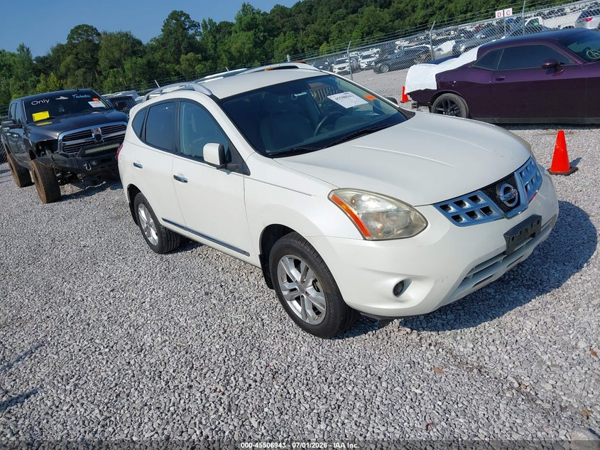 2012 Nissan Rogue VIN JN8AS5MT7CW303671 IAAI salvage auction — FRONT END, Clear (Alabama), sold $250 on 2026-07-30 (photo 1)