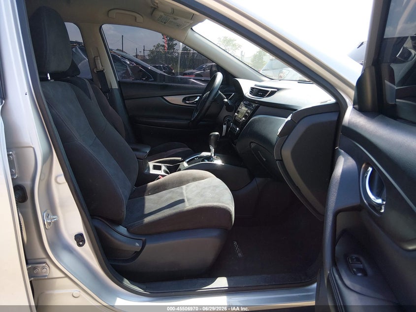 2015 Nissan Rogue VIN KNMAT2MV2FP531133 IAAI salvage auction — RIGHT FRONT, Salvage Title, sold $350 on 2026-07-16 (photo 5)