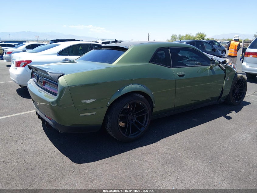 2018 Dodge Challenger VIN 2C3CDZFJ8JH171411 IAAI salvage auction — FRONT & REAR, Salvage Title, sold $500 on 2026-07-24 (photo 4)