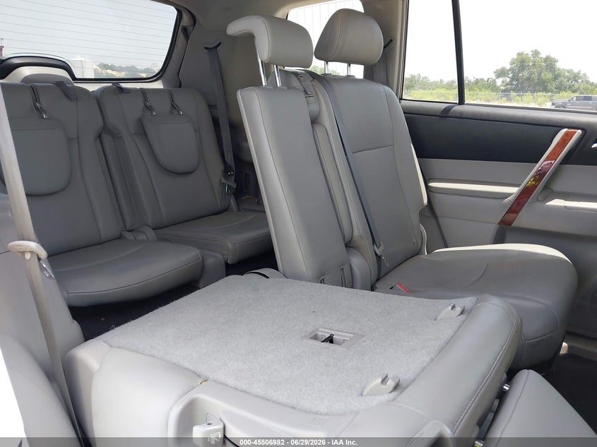 2012 Toyota Highlander VIN 5TDYK3EH6CS068480 IAAI salvage auction — NORMAL WEAR, Clear (Texas), sold $4,950 on 2026-07-09 (photo 8)