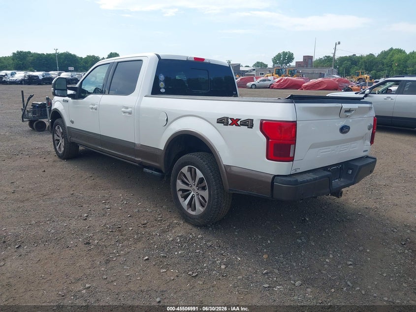 2019 Ford F150 VIN 1FTFW1E49KFC74775 IAAI salvage auction — FRONT & REAR, Salvage Title, sold $13,450 on 2026-07-29 (photo 3)