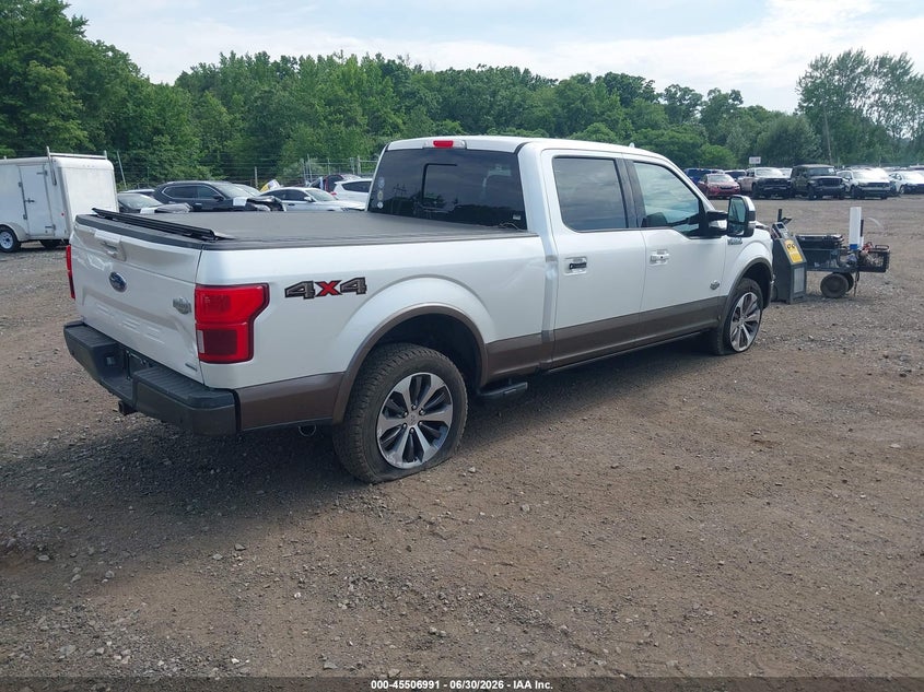 2019 Ford F150 VIN 1FTFW1E49KFC74775 IAAI salvage auction — FRONT & REAR, Salvage Title, sold $13,450 on 2026-07-29 (photo 4)