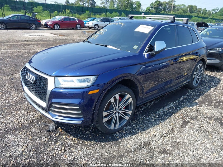 2018 Audi Sq5 VIN WA1C4AFY6J2041897 IAAI salvage auction — FRONT END, Mv-907A (New York), sold $6,650 on 2026-07-28 (photo 2)