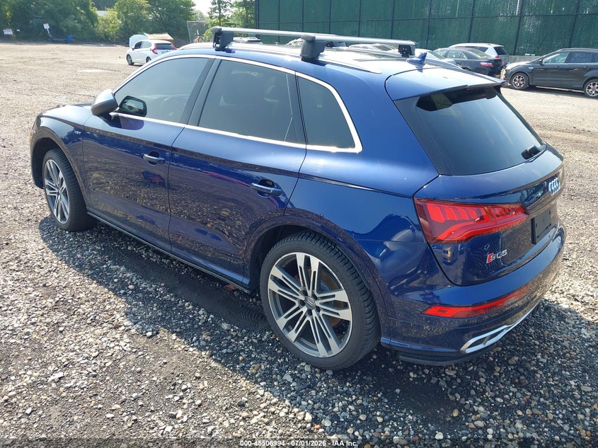 2018 Audi Sq5 VIN WA1C4AFY6J2041897 IAAI salvage auction — FRONT END, Mv-907A (New York), sold $6,650 on 2026-07-28 (photo 3)
