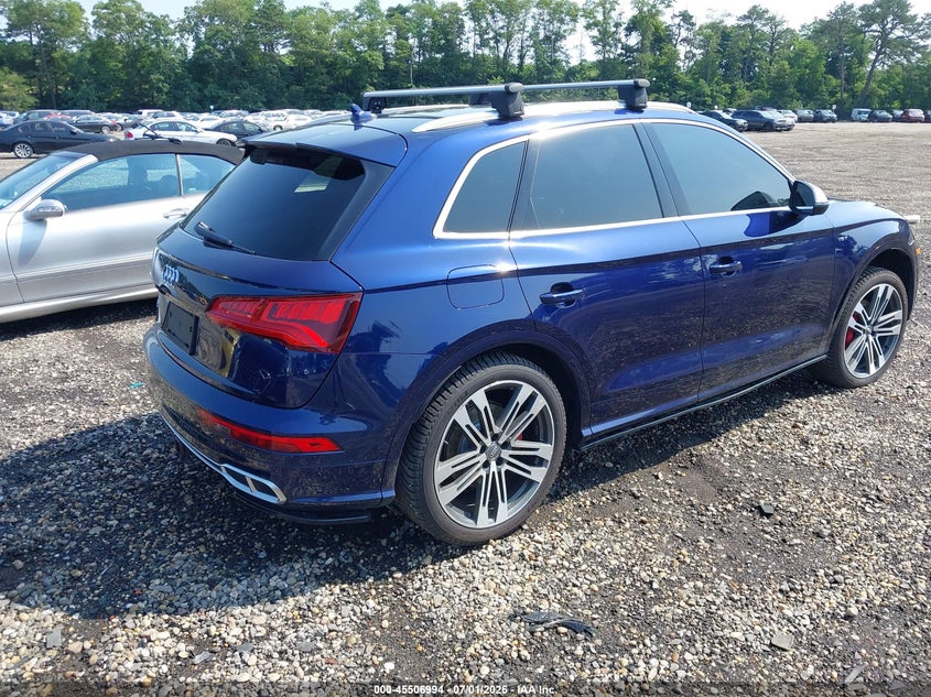 2018 Audi Sq5 VIN WA1C4AFY6J2041897 IAAI salvage auction — FRONT END, Mv-907A (New York), sold $6,650 on 2026-07-28 (photo 4)