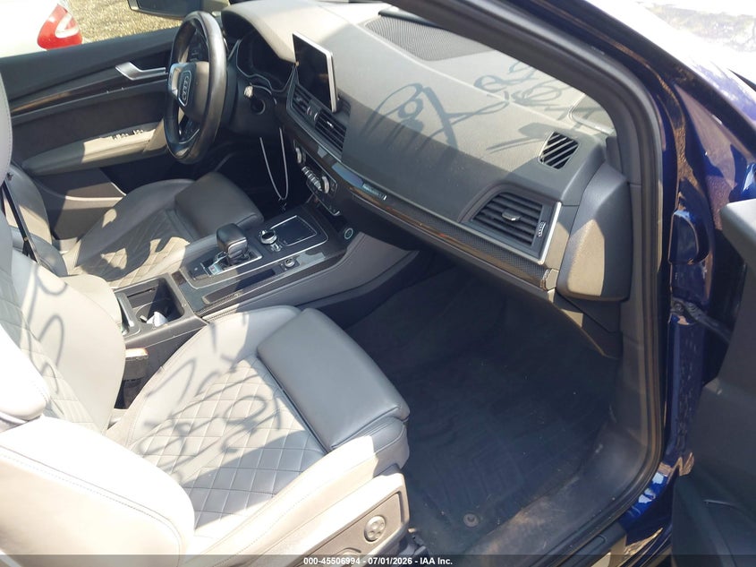 2018 Audi Sq5 VIN WA1C4AFY6J2041897 IAAI salvage auction — FRONT END, Mv-907A (New York), sold $6,650 on 2026-07-28 (photo 5)