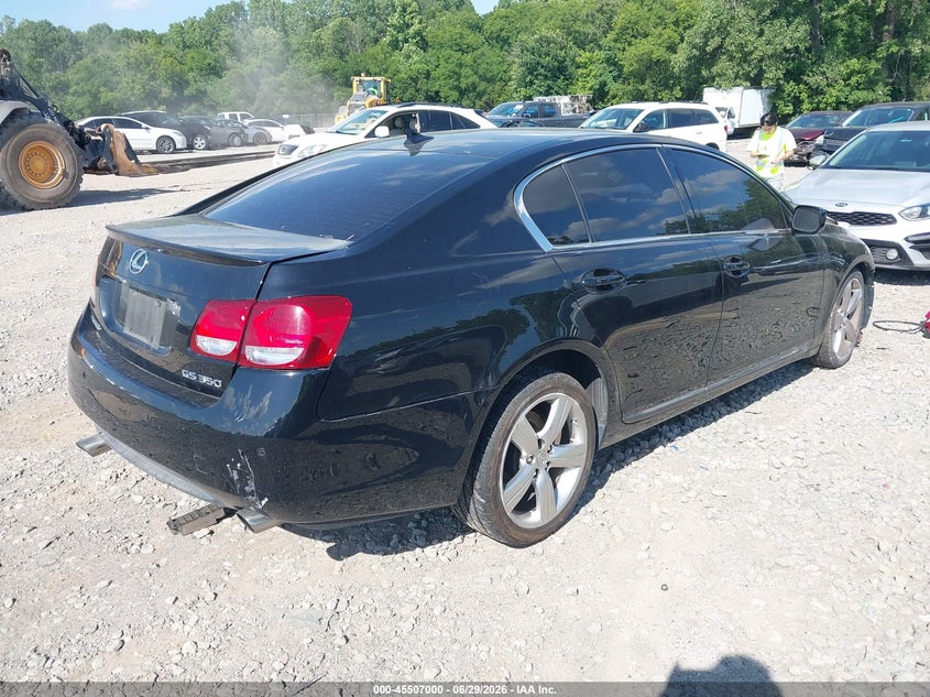 2007 Lexus Gs 350 VIN JTHBE96S070026162 IAAI salvage auction — FRONT END, Clear (Tennessee), sold $25 on 2026-07-30 (photo 4)