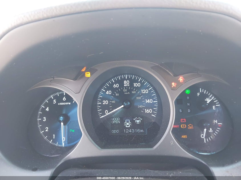 2007 Lexus Gs 350 VIN JTHBE96S070026162 IAAI salvage auction — FRONT END, Clear (Tennessee), sold $25 on 2026-07-30 (photo 7)
