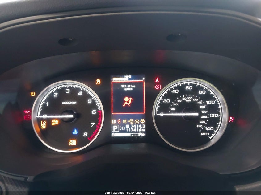 2022 Subaru Forester VIN JF2SKAEC8NH431790 IAAI salvage auction — FRONT END, Salvage Title, sold $2,800 on 2026-08-01 (photo 7)
