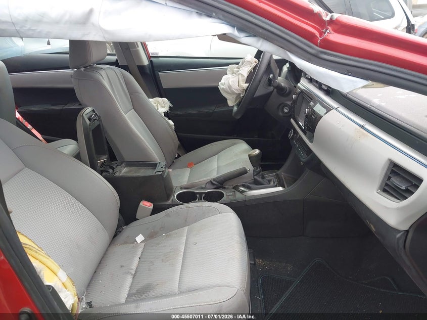2016 Toyota Corolla VIN 5YFBURHE6GP463942 IAAI salvage auction — ROLLOVER, Salvage (California), sold $925 on 2026-07-29 (photo 5)