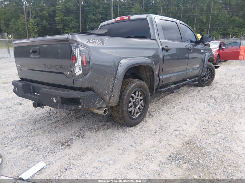 2017 Toyota Tundra VIN 5TFDW5F19HX587587 IAAI salvage auction — FRONT END, Salvage Title, sold $6,200 on 2026-07-22 (photo 4)