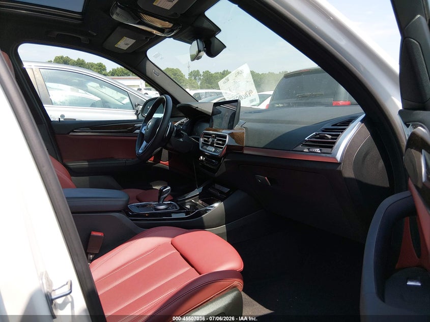 2023 BMW X3 VIN 5UX53DP07P9S68851 IAAI salvage auction — LEFT FRONT, Salvage (North Carolina), sold $13,800 on 2026-07-26 (photo 5)