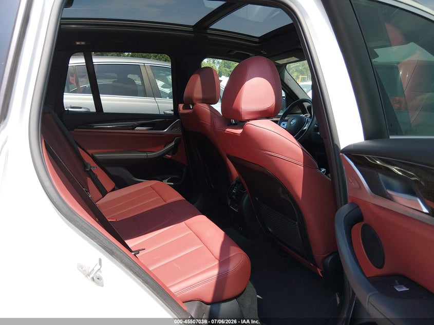 2023 BMW X3 VIN 5UX53DP07P9S68851 IAAI salvage auction — LEFT FRONT, Salvage (North Carolina), sold $13,800 on 2026-07-26 (photo 8)