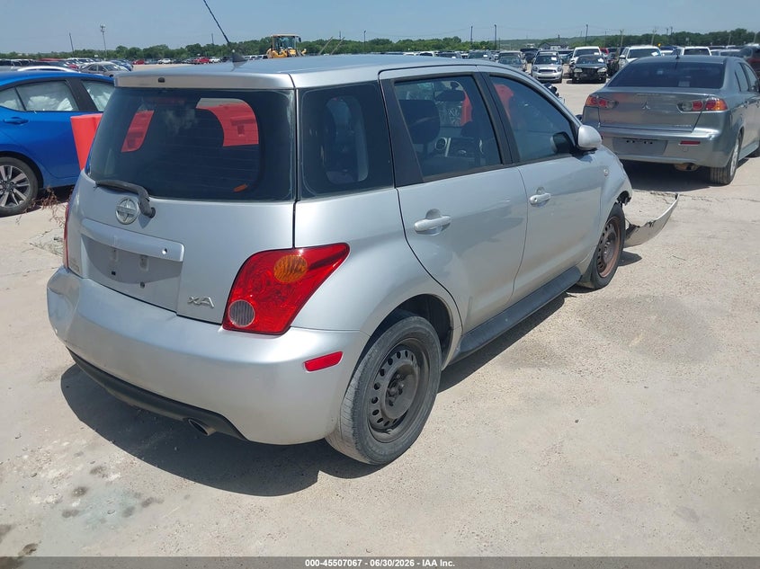 2005 Scion Xa VIN JTKKT624350095950 IAAI salvage auction — NORMAL WEAR, Original (Texas), sold $675 on 2026-07-27 (photo 4)