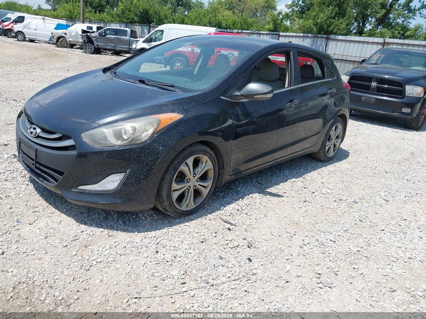 2013 Hyundai Elantra VIN KMHD35LE7DU054189 IAAI salvage auction — NORMAL WEAR, Regular Certificate (Iowa), sold $875 on 2026-07-08 (photo 2)