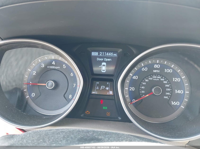 2013 Hyundai Elantra VIN KMHD35LE7DU054189 IAAI salvage auction — NORMAL WEAR, Regular Certificate (Iowa), sold $875 on 2026-07-08 (photo 7)
