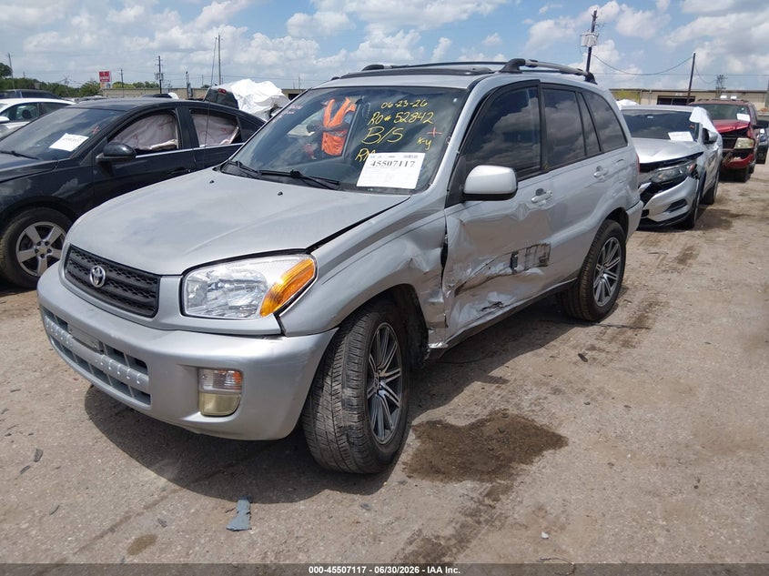 2002 Toyota Rav 4 VIN JTEGH20V820075008 IAAI salvage auction — SIDE, Salvage (Texas), sold $375 on 2026-07-22 (photo 2)