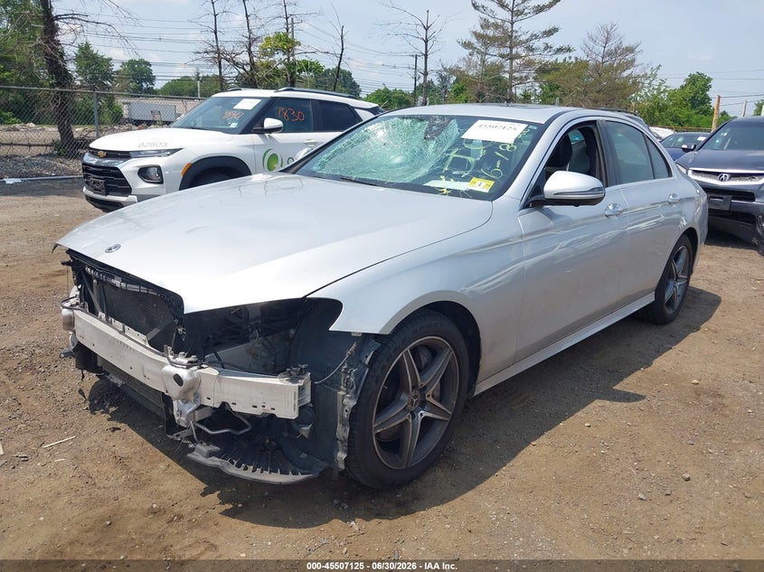 2019 Mercedes-benz E-klasse VIN WDDZF4KB7KA595377 IAAI salvage auction — FRONT END, Salvage Title, sold $8,650 on 2026-08-10 (photo 2)