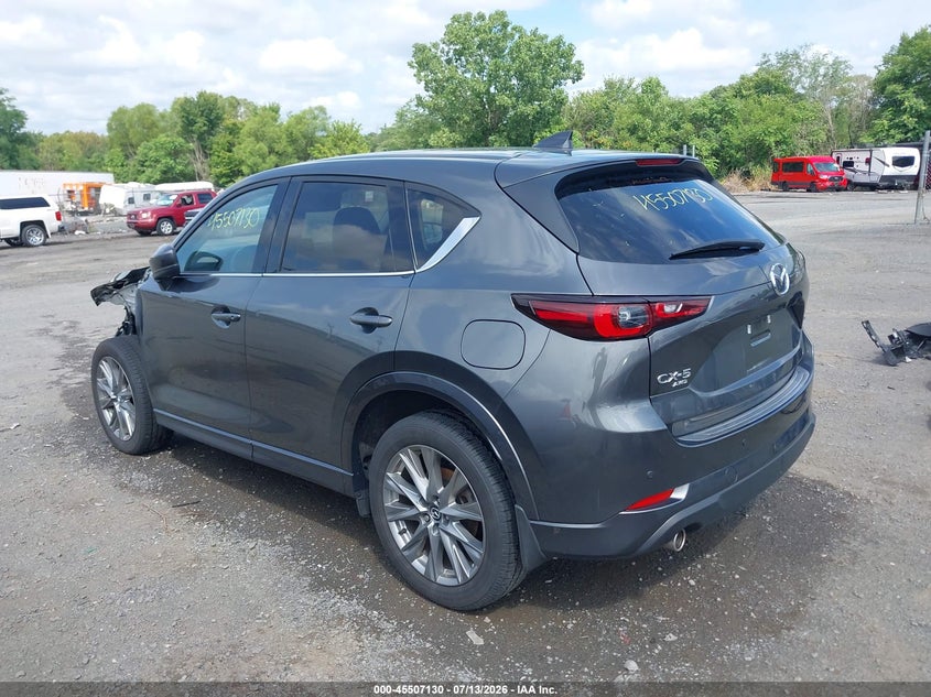 2025 Mazda Cx-5 VIN JM3KFBEM8S0631555 IAAI salvage auction — FRONT END, Salvage (Virginia), sold $9,300 on 2026-07-28 (photo 3)