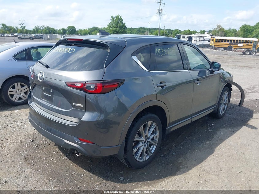 2025 Mazda Cx-5 VIN JM3KFBEM8S0631555 IAAI salvage auction — FRONT END, Salvage (Virginia), sold $9,300 on 2026-07-28 (photo 4)