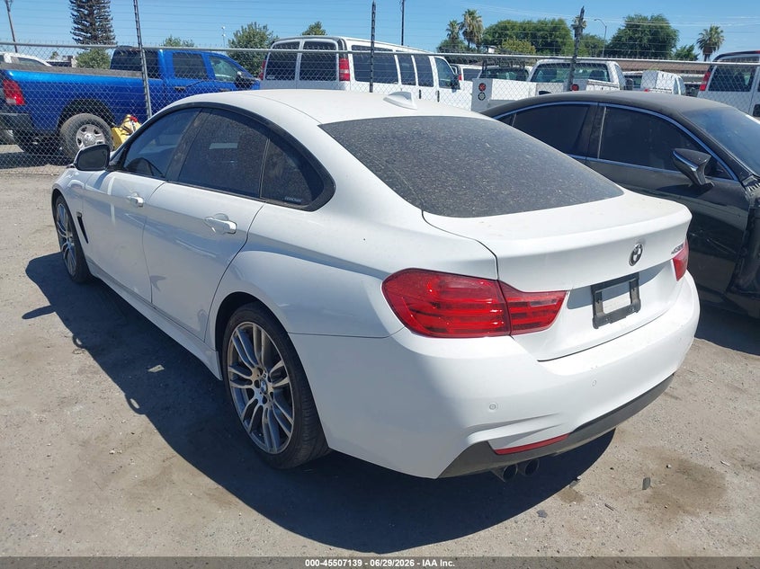 2017 BMW 4er VIN WBA4F7C51HG786228 IAAI salvage auction — RIGHT FRONT, Salvage (California), sold $1,500 on 2026-07-28 (photo 3)
