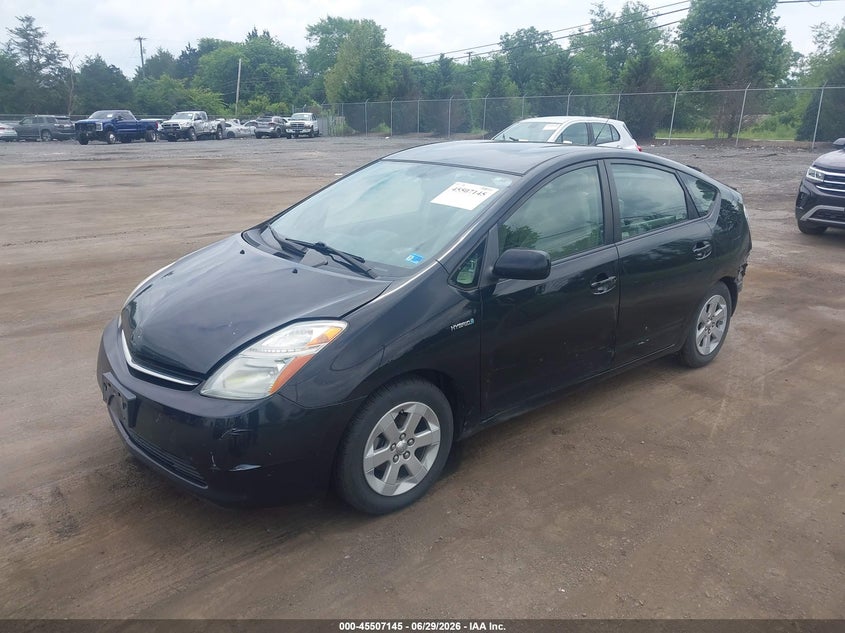 2009 Toyota Prius VIN JTDKB20U693475438 IAAI salvage auction — REAR END, Clear (Virginia), sold $825 on 2026-07-23 (photo 2)