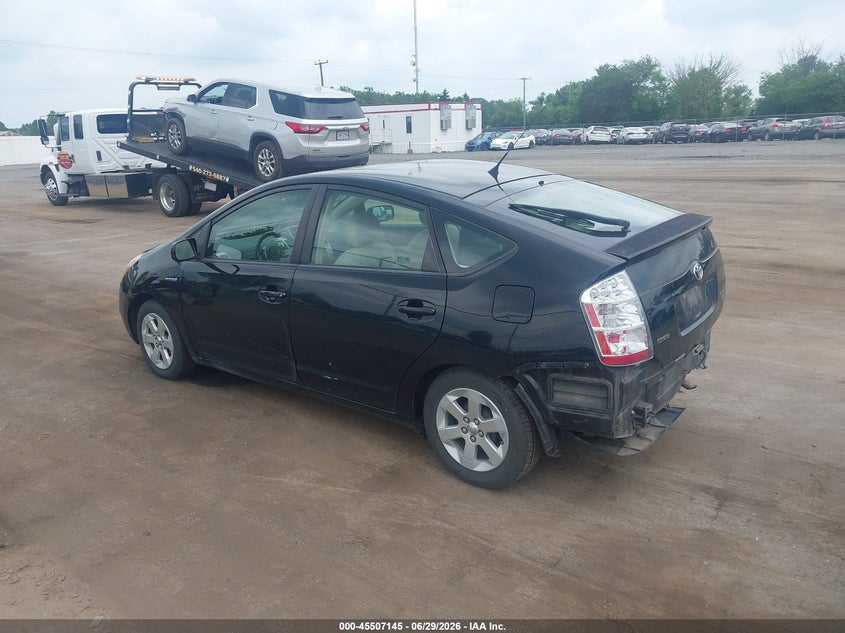 2009 Toyota Prius VIN JTDKB20U693475438 IAAI salvage auction — REAR END, Clear (Virginia), sold $825 on 2026-07-23 (photo 3)