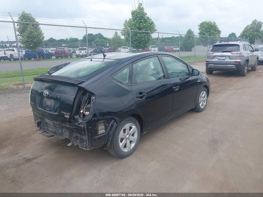 2009 Toyota Prius VIN JTDKB20U693475438 IAAI salvage auction — REAR END, Clear (Virginia), sold $825 on 2026-07-23 (photo 4)