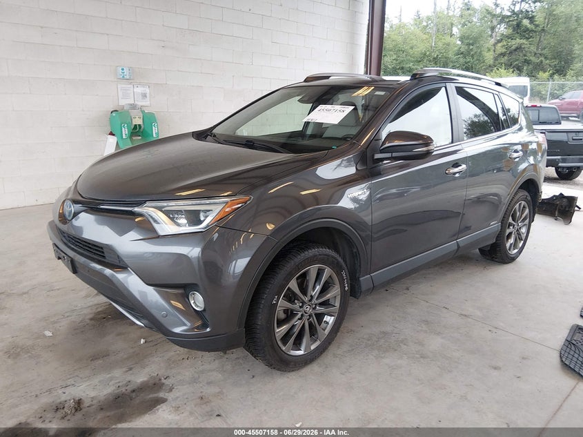 2018 Toyota Rav 4 VIN JTMDJREV2JD191681 IAAI salvage auction — REAR END, Bill Of Sale (Washington), sold $9,600 on 2026-07-22 (photo 2)