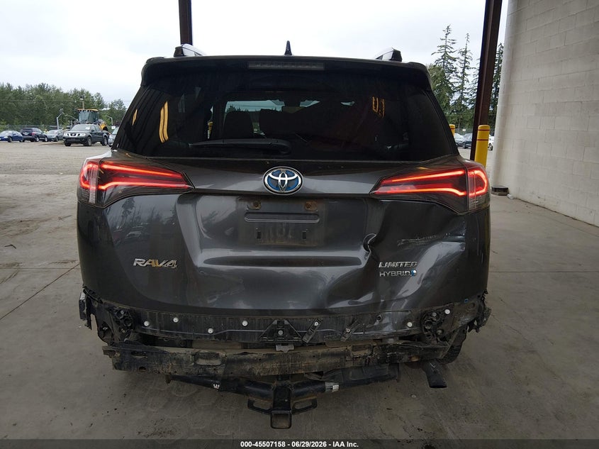 2018 Toyota Rav 4 VIN JTMDJREV2JD191681 IAAI salvage auction — REAR END, Bill Of Sale (Washington), sold $9,600 on 2026-07-22 (photo 6)