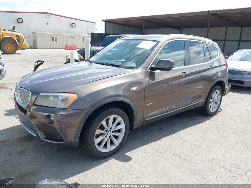 2011 BMW X3 VIN 5UXWX5C58BL710533 IAAI salvage auction — REAR END, Salvage (California), sold $4,600 on 2026-07-20 (photo 2)