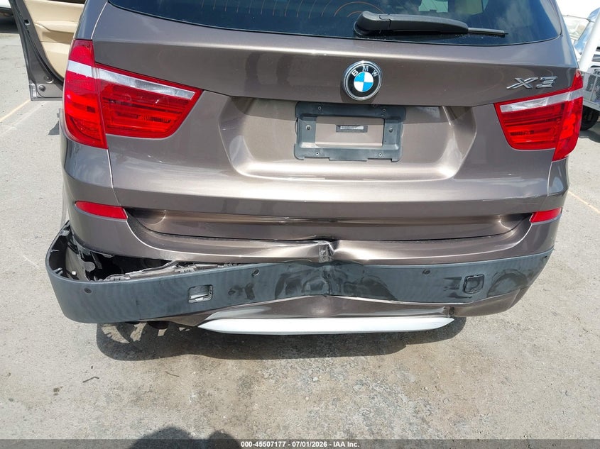 2011 BMW X3 VIN 5UXWX5C58BL710533 IAAI salvage auction — REAR END, Salvage (California), sold $4,600 on 2026-07-20 (photo 6)