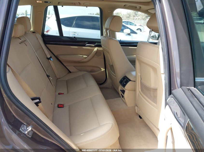 2011 BMW X3 VIN 5UXWX5C58BL710533 IAAI salvage auction — REAR END, Salvage (California), sold $4,600 on 2026-07-20 (photo 8)
