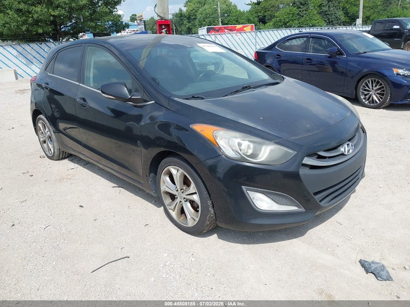 2013 Hyundai Elantra VIN KMHD35LE3DU060006 IAAI salvage auction — NORMAL WEAR, Clear (Indiana), sold $625 on 2026-07-28 (photo 1)