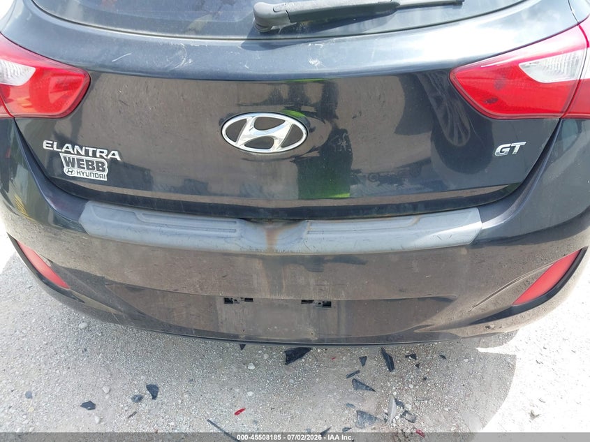 2013 Hyundai Elantra VIN KMHD35LE3DU060006 IAAI salvage auction — NORMAL WEAR, Clear (Indiana), sold $625 on 2026-07-28 (photo 6)
