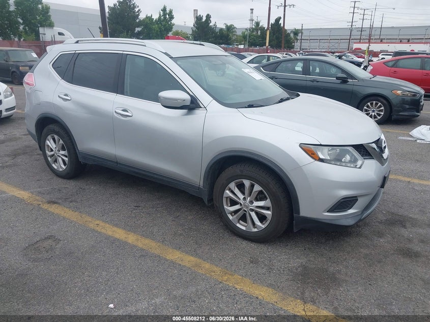 2015 Nissan Rogue VIN KNMAT2MT8FP515923 IAAI salvage auction — NORMAL WEAR, Clear - Dealer Only (California), sold $2,150 on 2026-07-07 (photo 1)