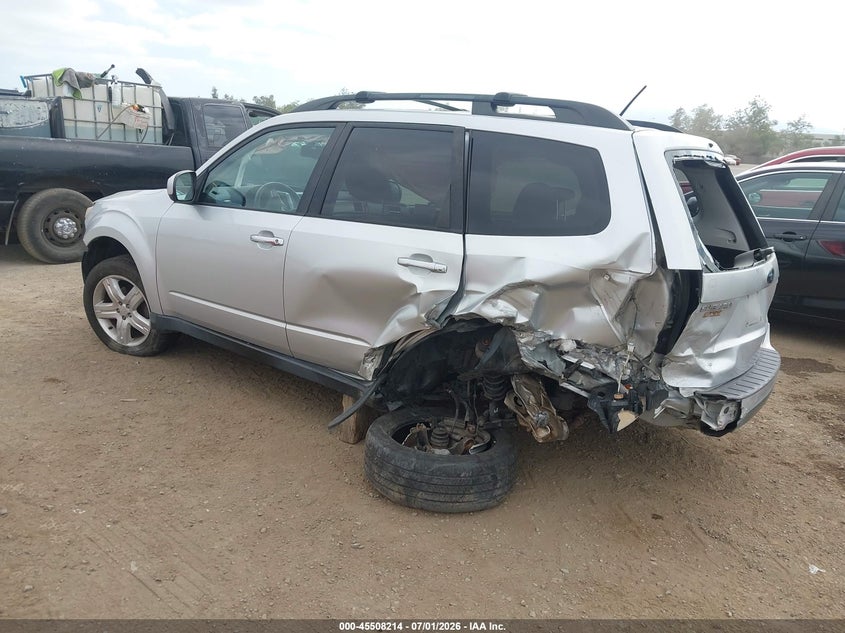2009 Subaru Forester VIN JF2SH63659H758548 IAAI salvage auction — LEFT REAR, Salvage (California), sold $725 on 2026-07-13 (photo 3)