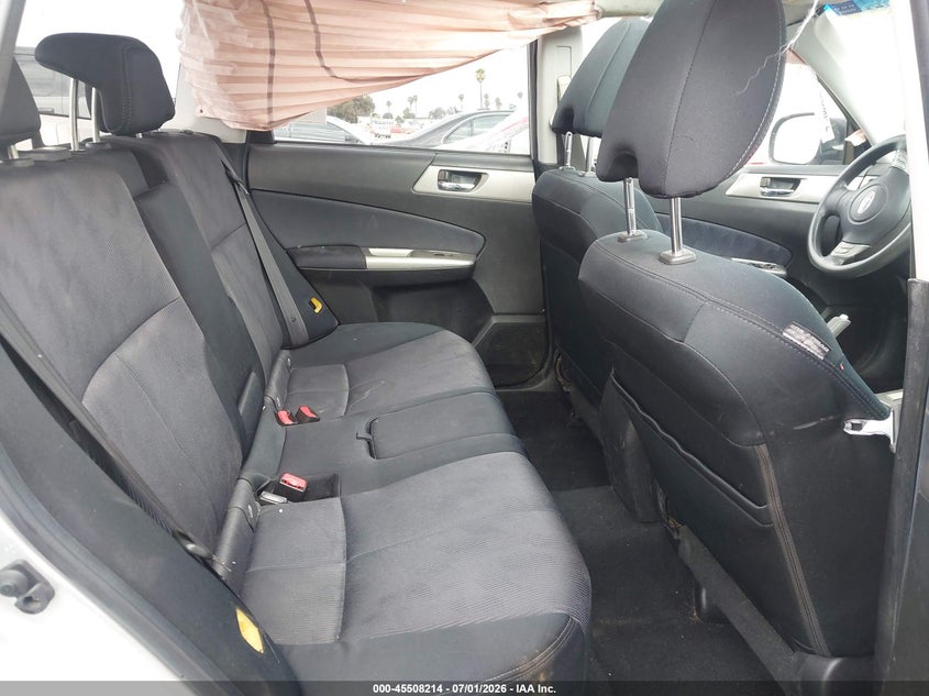 2009 Subaru Forester VIN JF2SH63659H758548 IAAI salvage auction — LEFT REAR, Salvage (California), sold $725 on 2026-07-13 (photo 8)