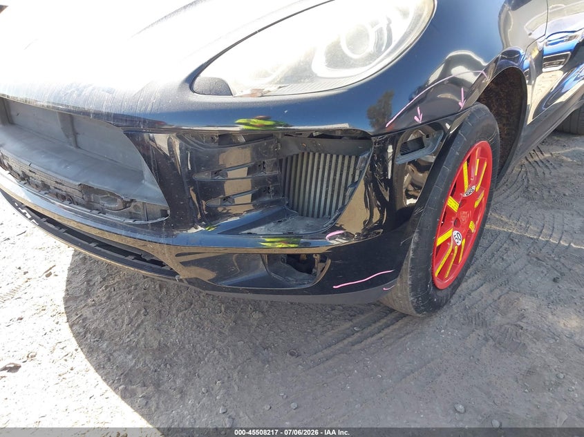 2015 Porsche Macan VIN WP1AB2A50FLB54329 IAAI salvage auction — LEFT FRONT, Salvage Certificate (California), sold $4,700 on 2026-07-18 (photo 6)