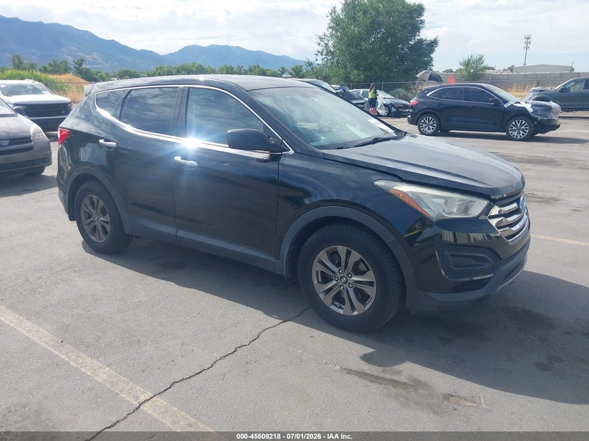 2013 Hyundai Santa fe VIN 5XYZTDLB7DG070629 IAAI salvage auction — NORMAL WEAR, Clear (Utah), sold $1,025 on 2026-07-09 (photo 1)