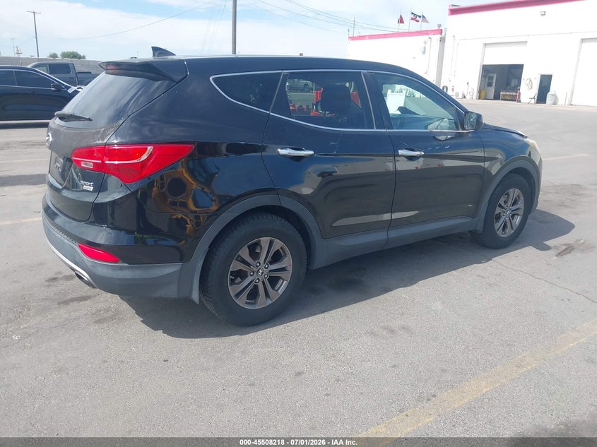 2013 Hyundai Santa fe VIN 5XYZTDLB7DG070629 IAAI salvage auction — NORMAL WEAR, Clear (Utah), sold $1,025 on 2026-07-09 (photo 4)