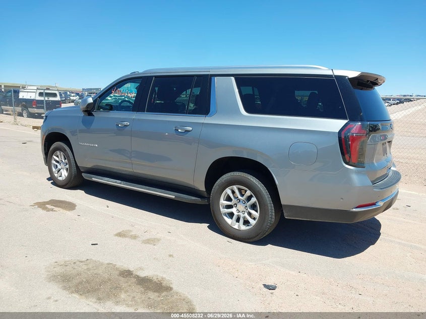 2026 Chevrolet Suburban VIN 1GNS5CKD6TR136829 IAAI salvage auction — RIGHT SIDE, Clear (Texas), sold $46,250 on 2026-07-29 (photo 3)