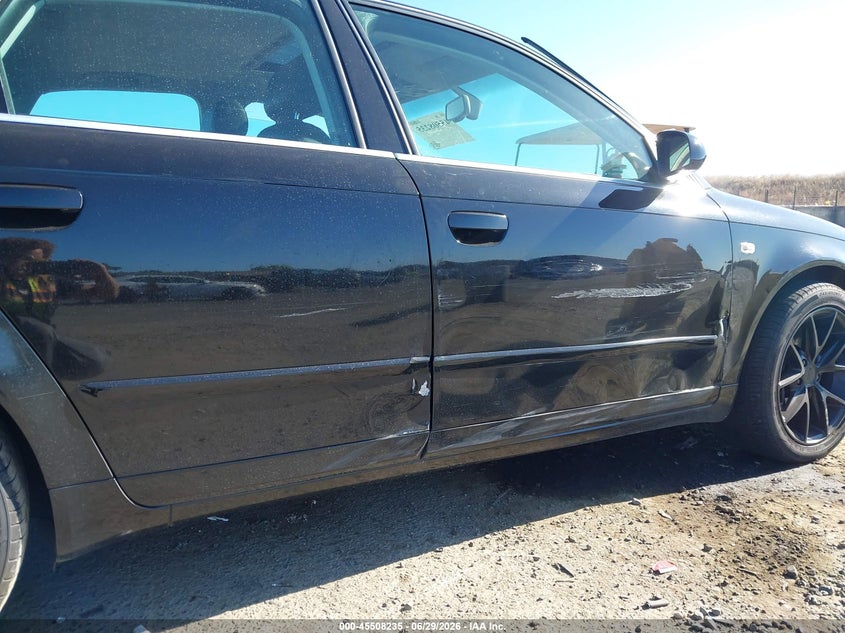 2006 Audi A4 VIN WAUAF78E26A278684 IAAI salvage auction — NORMAL WEAR, Salvage (California), sold $350 on 2026-07-22 (photo 6)