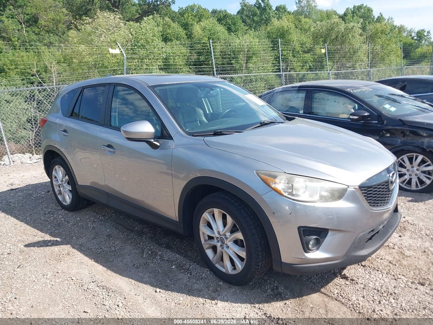 2013 Mazda Cx-5 VIN JM3KE4DE9D0124630 IAAI salvage auction — NORMAL WEAR, Clear (Illinois), sold $1,100 on 2026-07-08 (photo 1)