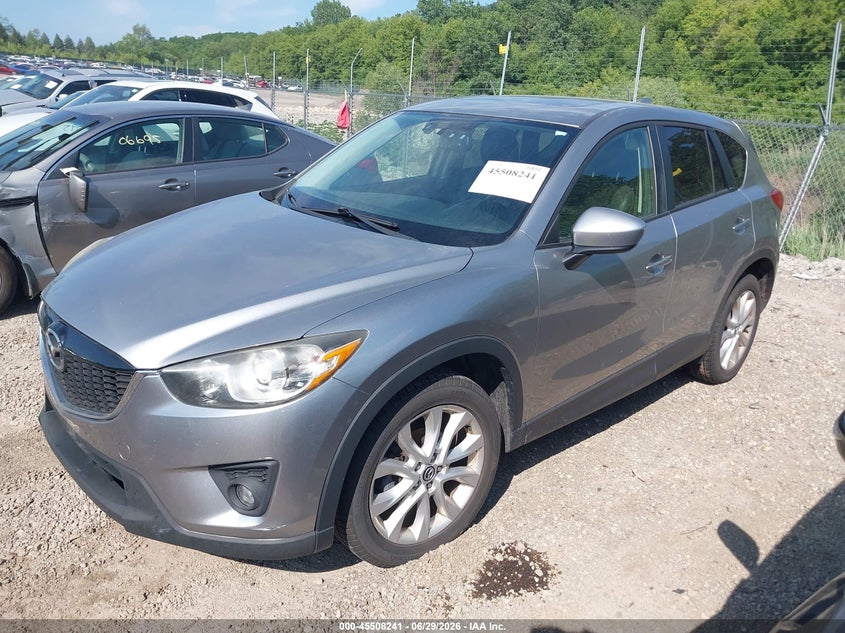 2013 Mazda Cx-5 VIN JM3KE4DE9D0124630 IAAI salvage auction — NORMAL WEAR, Clear (Illinois), sold $1,100 on 2026-07-08 (photo 2)