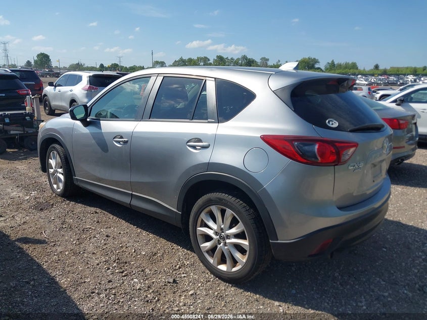 2013 Mazda Cx-5 VIN JM3KE4DE9D0124630 IAAI salvage auction — NORMAL WEAR, Clear (Illinois), sold $1,100 on 2026-07-08 (photo 3)