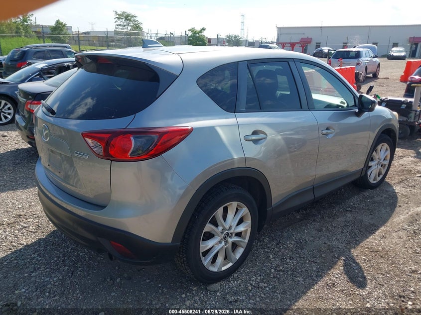 2013 Mazda Cx-5 VIN JM3KE4DE9D0124630 IAAI salvage auction — NORMAL WEAR, Clear (Illinois), sold $1,100 on 2026-07-08 (photo 4)