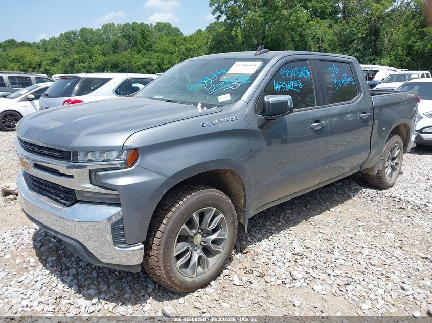 2021 Chevrolet Silverado VIN 3GCUYDED5MG201956 IAAI salvage auction — RIGHT FRONT, Salvage (Tennessee), sold $8,250 on 2026-07-30 (photo 2)